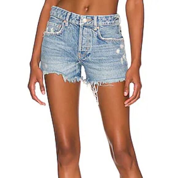 Free People Good Time Relaxed Short in Beach Bum 24 NWT - Picture 1 of 8